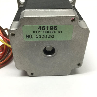 Used Zebra STP-58D306-01 46196 Stepper Motor; 110Xi Series Thermal Label Printer