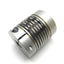 Used Flexible Shaft Coupling, ID: 1" to 25mm, Overall: 3.68" x 3.20" Diameter