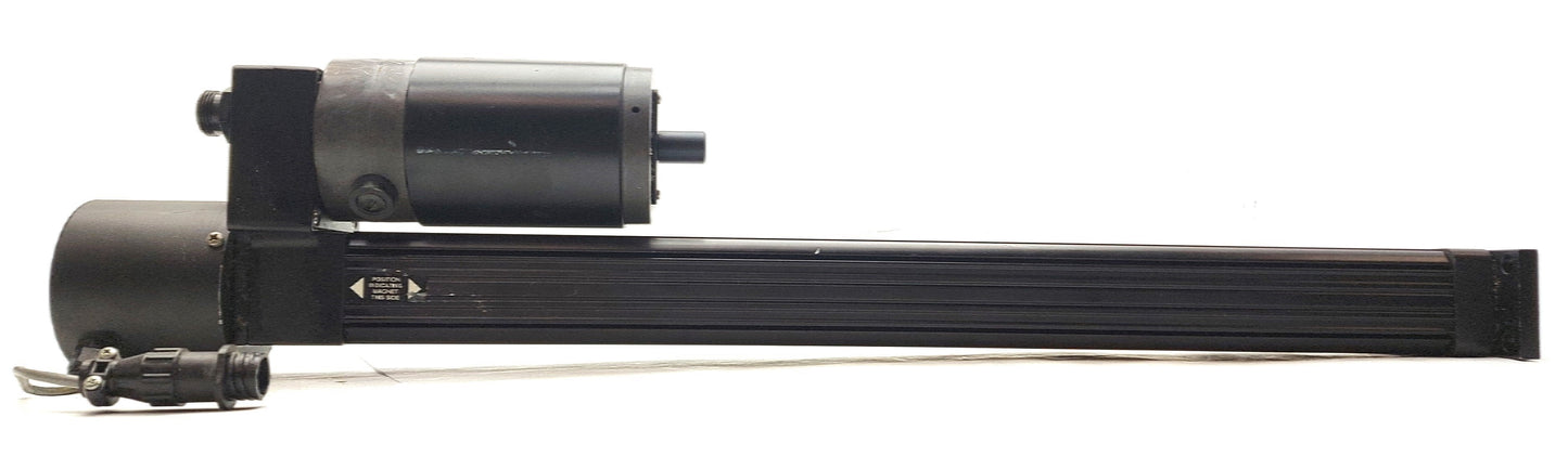 Used Industrial Devices NH315B-18-MF1-FS2-Q-B3S Electric Linear Actuator 18" Stroke