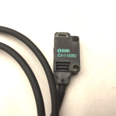 Used SUNX EX-11EBD Photoelectric Sensor, 150mm Range, NPN, 12-24VDC