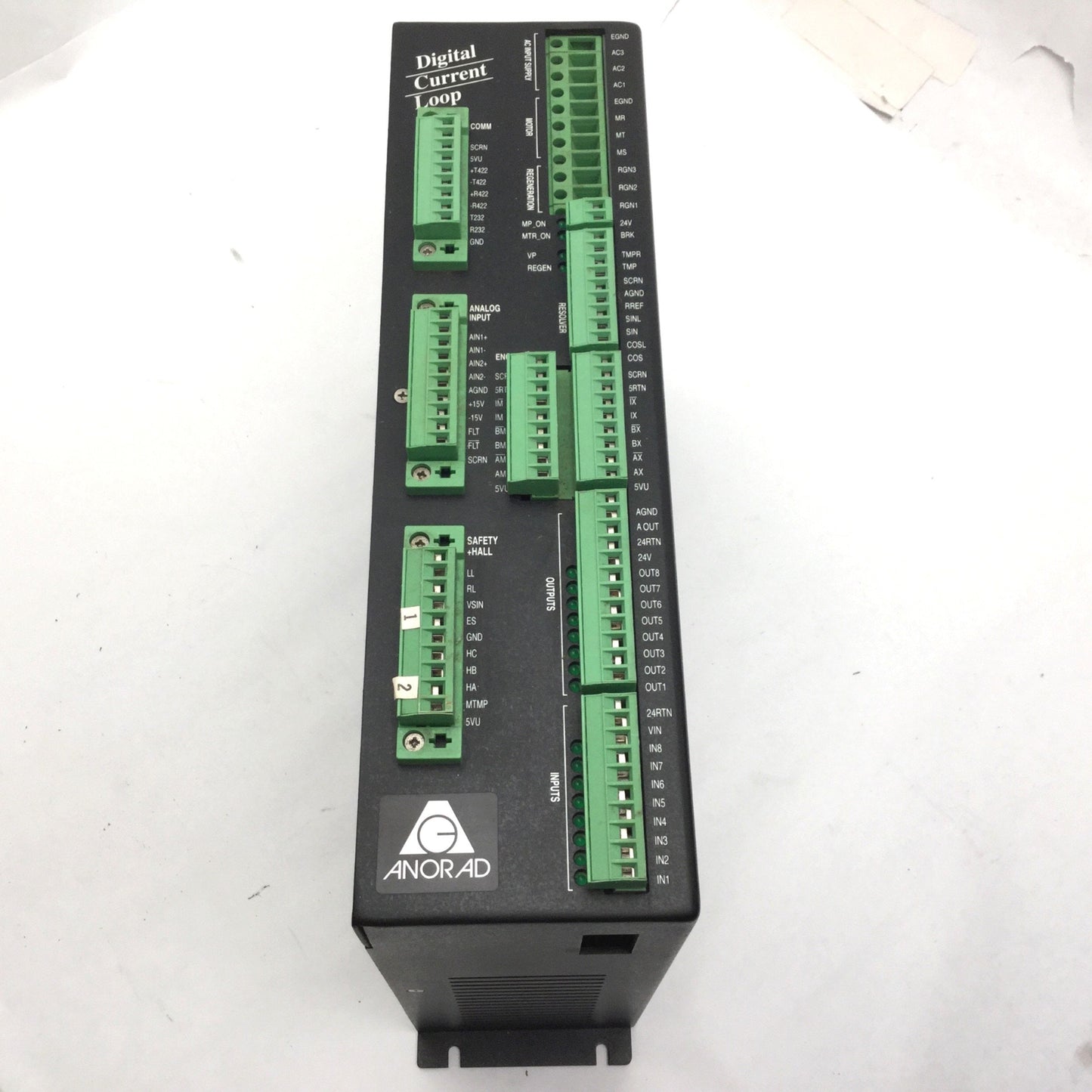 Used Rockwell / Anorad D-Serv-DLM1 Digital Servo Controller, 115/230VAC, 47-63Hz