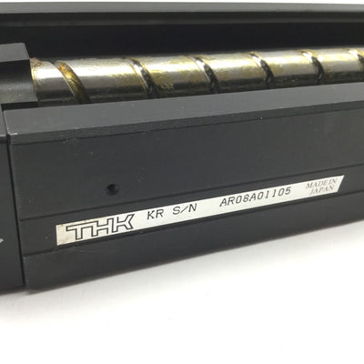 Used THK KR4620A-0290P Ball Screw Linear Actuator, 290mm Travel, 20mm Lead, 8mm Shaft