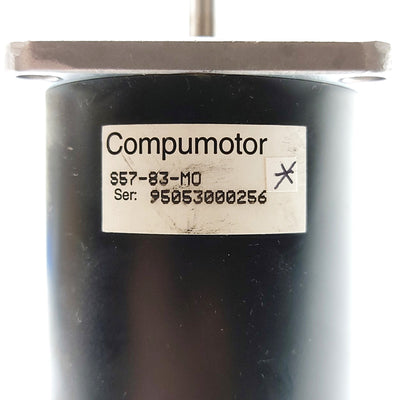 Used Parker Compumotor S57-83-MO Stepper Motor 2-Phase 1.8ø 100oz-in 1/4"Shaft NEMA23