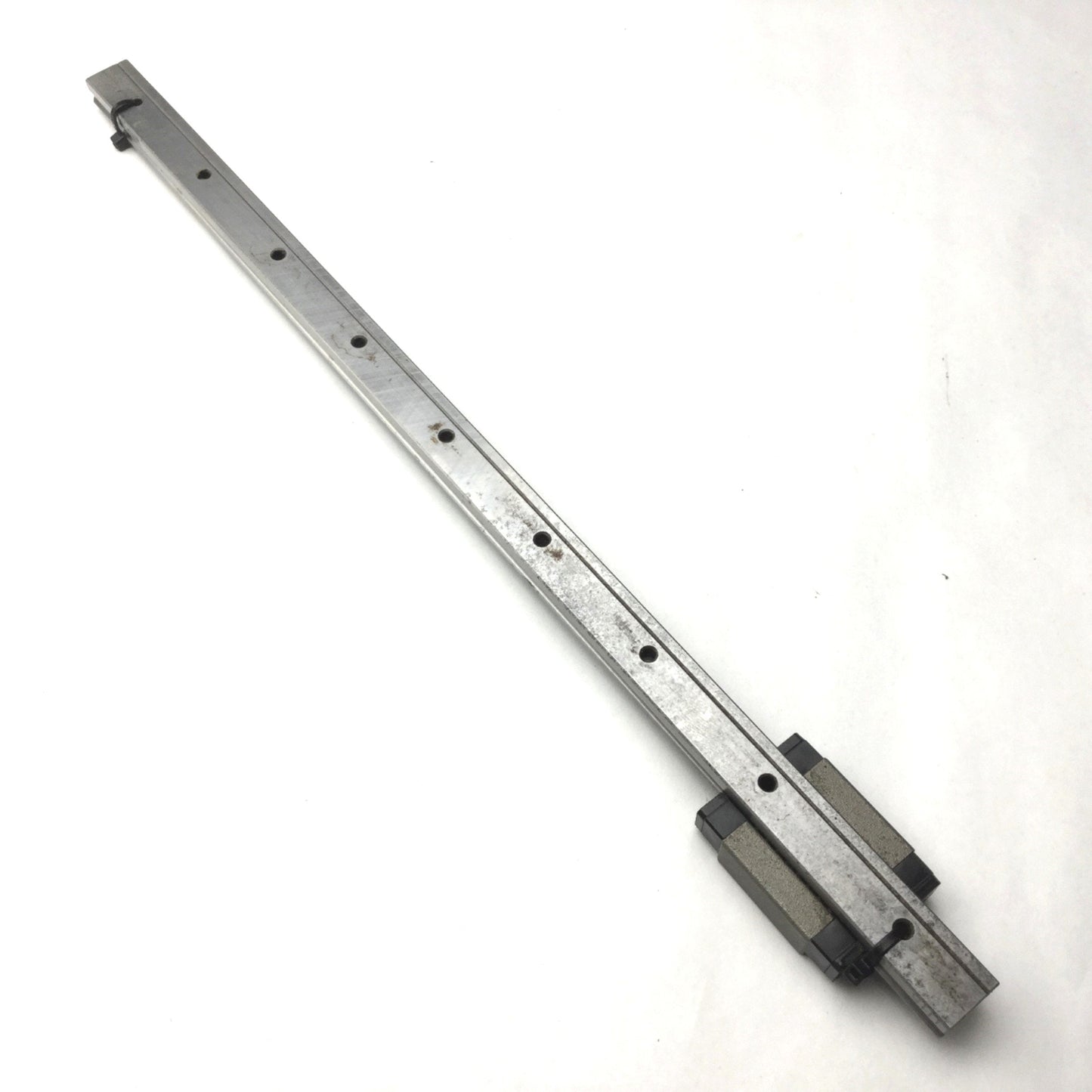 Used NSK LU15 Linear Bearing Block Width: 32mm Height: 12mm Length: 43mm Rail: 360mm