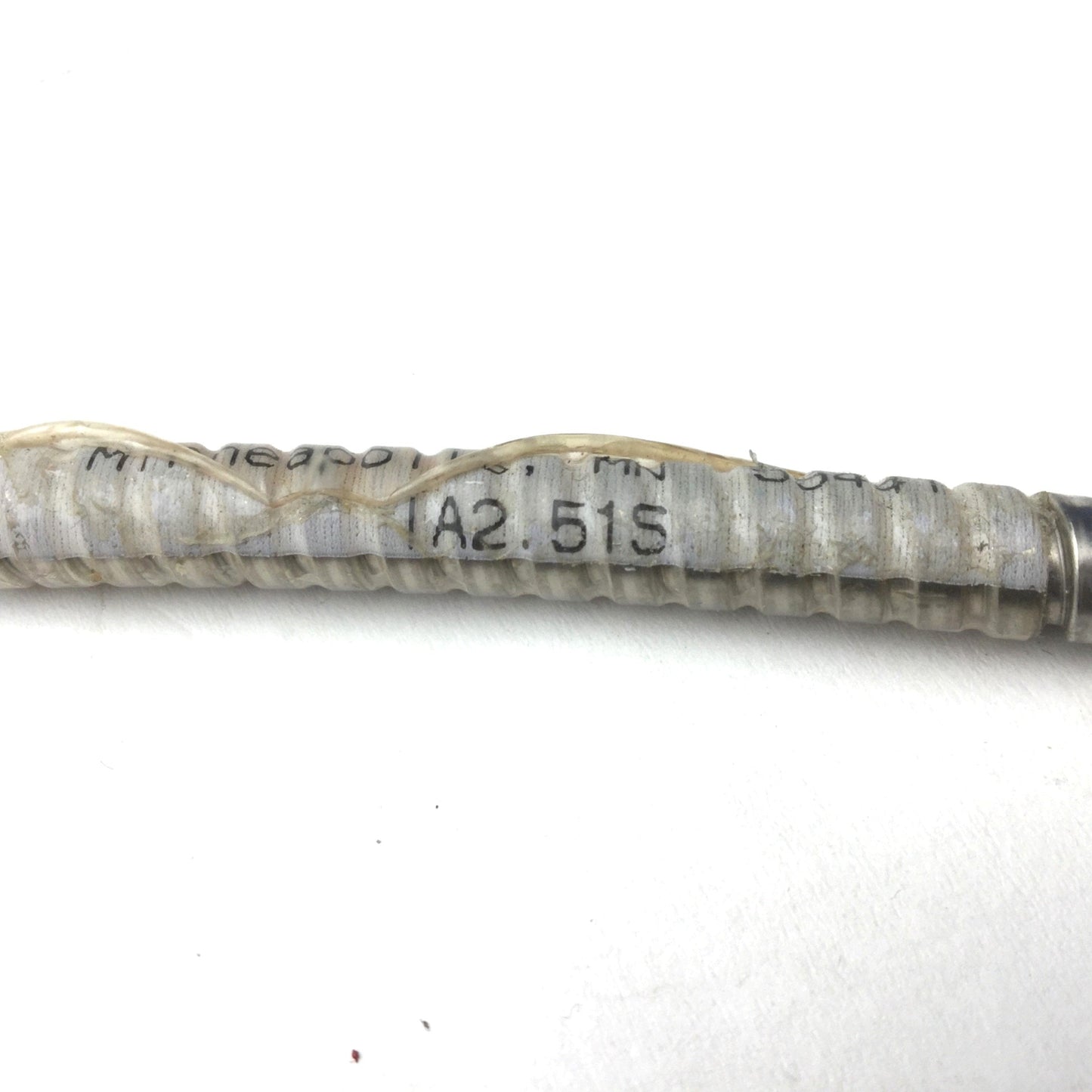 Used Banner IA2.51S Fiber Optic Cable, .3m Long, Bundle Diameter: 4mm, 90ø Bend