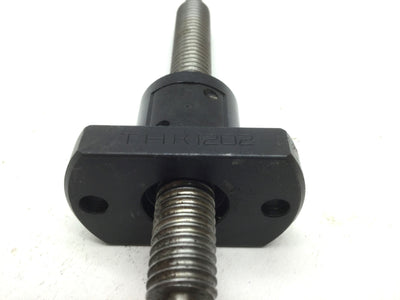 Used THK BNK1202 Ball Screw Stroke: 70mm, Lead: 2mm, Shaft: 6.3mm