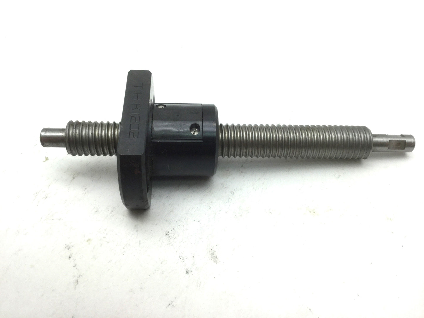 Used THK BNK1202 Ball Screw Stroke: 70mm, Lead: 2mm, Shaft: 6.3mm