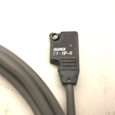 Used SUNX EX-11P-R Photoelectric Sensor, Receiver, 12-24VDC, 150mm Range