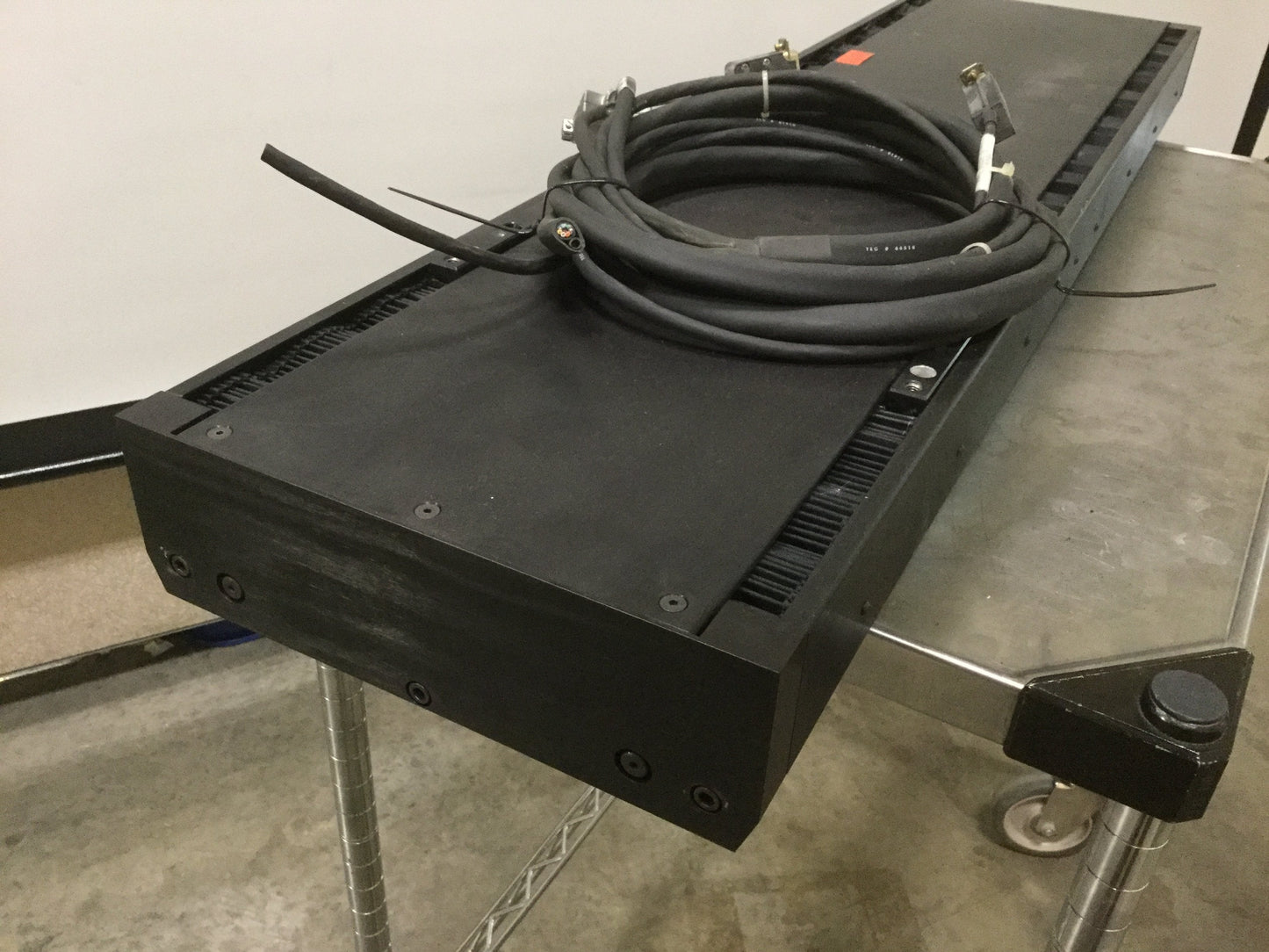 Used Anorad 300031-5Y Linear Motor Travel: 700mm, 235mm x 235mm Stage, & Cables