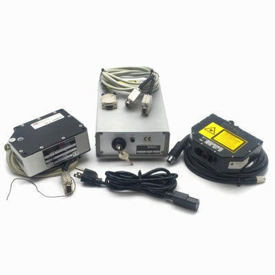 Used LMI SLS7000 Laser Triangulation Sensor System, 14-15mm Range, RS-232, 110/230VAC