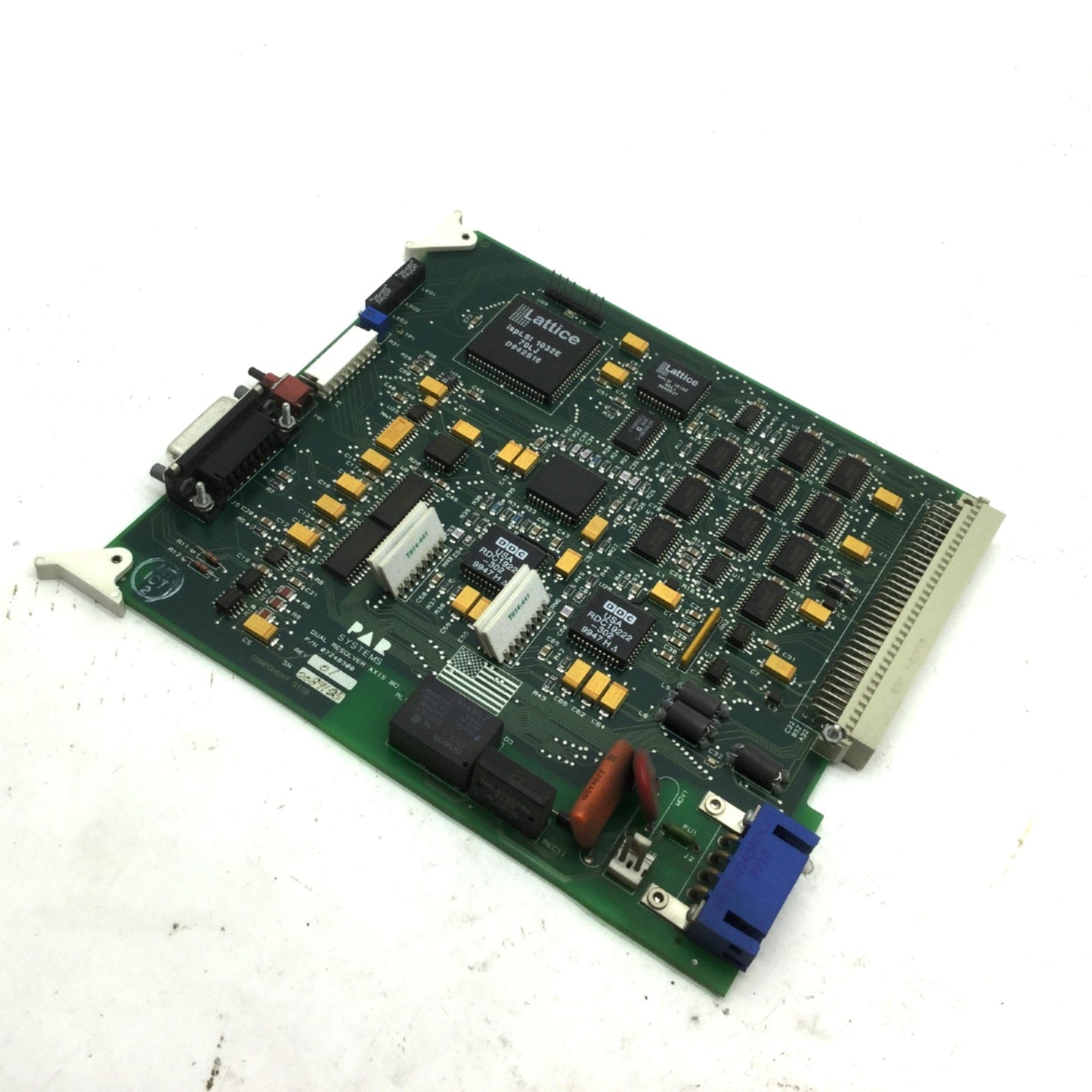 Used Par Systems 07248300 Dual Resolver Axis BD Revision 1