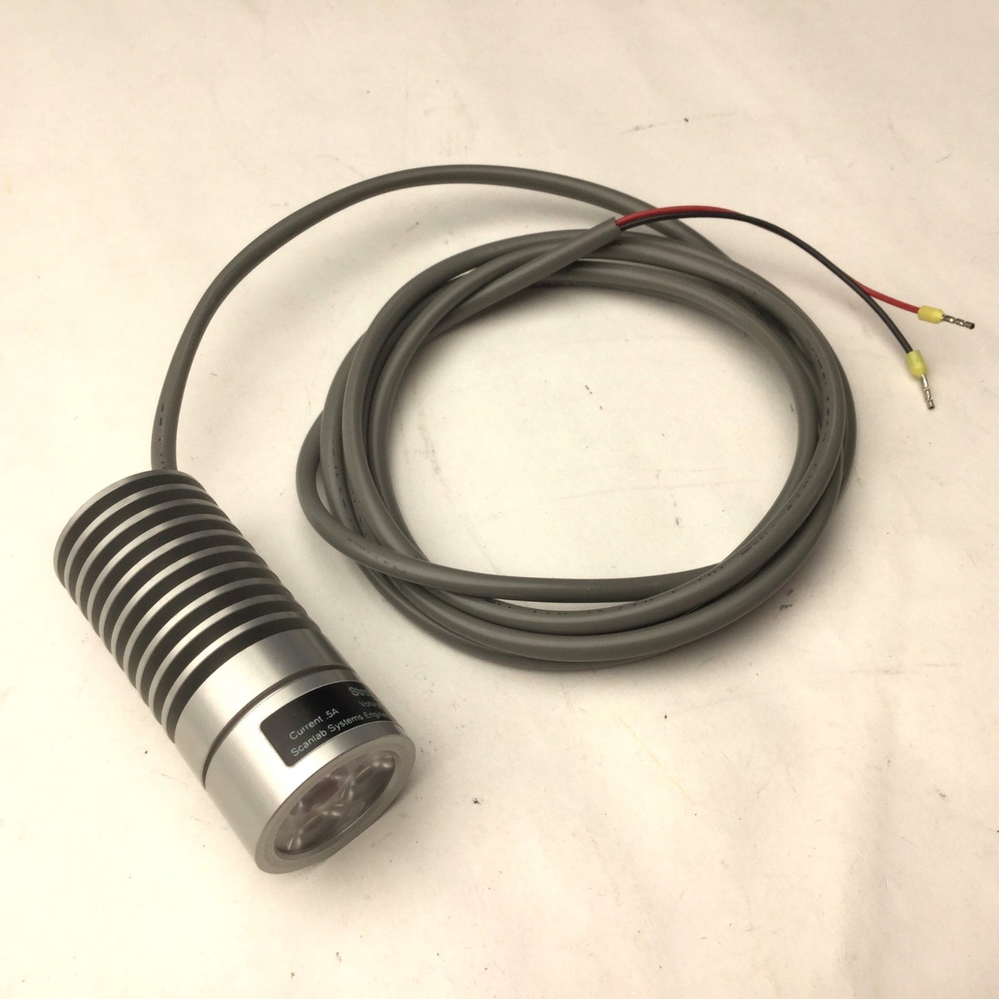 Used Scanlab Systems Engineering 126-400 Strobe Light, Wavelength: 617 nm, 12V, .5A