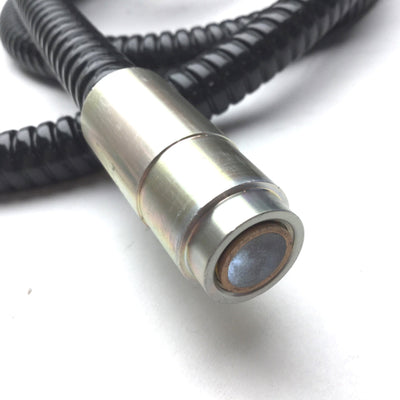 Used Leeds Fiber Optic Microscope Light Ring, ID: 1-29/32", Input: 5/8", Length: 44"