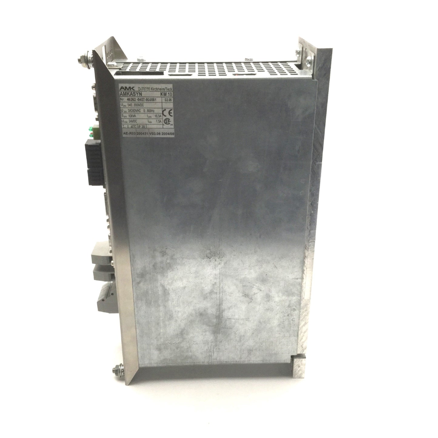 New Other AMK AMKASYN KW10 Nr. 46262-0407-906881 Servo Driver Output: 3x 350VAC 0-800Hz