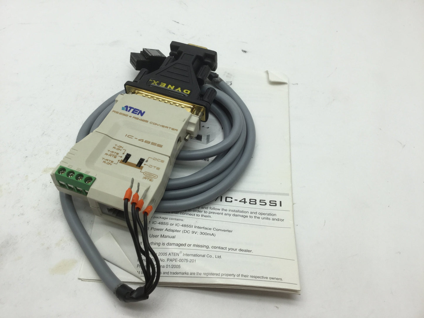 New Other Aten IC-485S Interfac Bi Directional Converter RS-232 RS482/RS-422