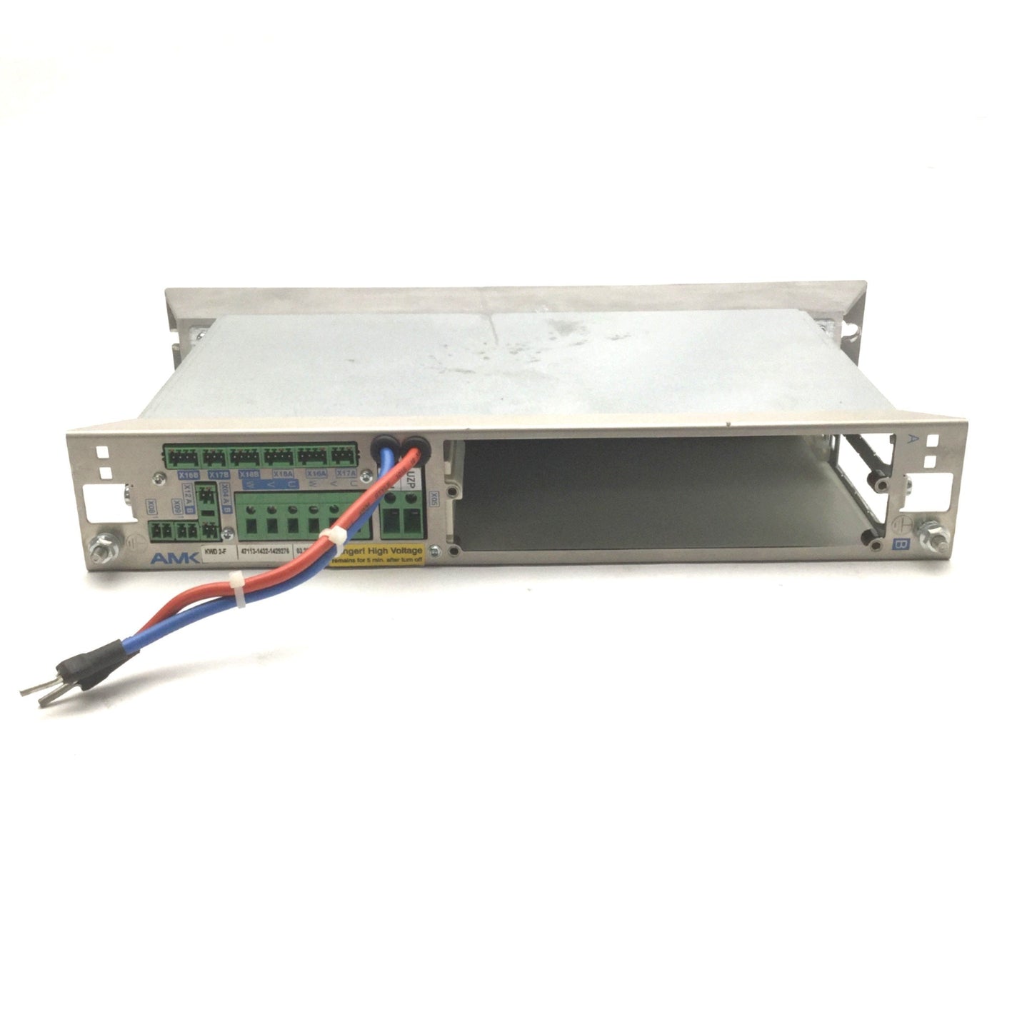 Used AMK AMKASYN KWD 2-F Double Inverter Module In: 540-650VDC Out: 3? 350VAC 0-599Hz