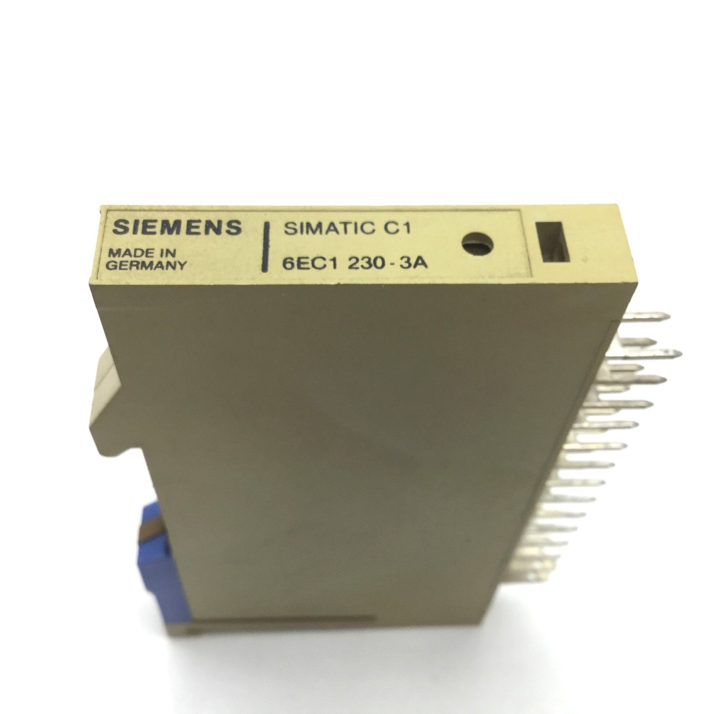 Used Siemens 6EC1230-3A SIMATIC C1 Plotted Block, 2 RS Flip Flop, DIN Rail Mount