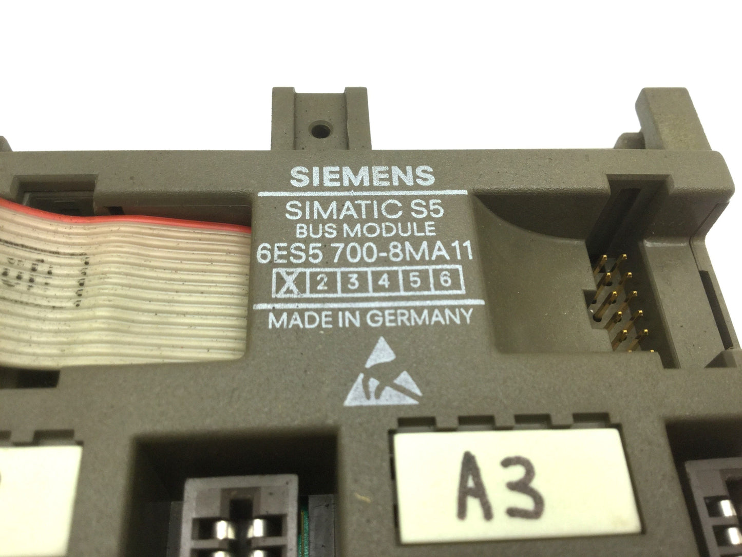 Used Lot of 4 Siemens 6ES5 700-8MA11 Simatic Bus Module Expansion Base Input Output