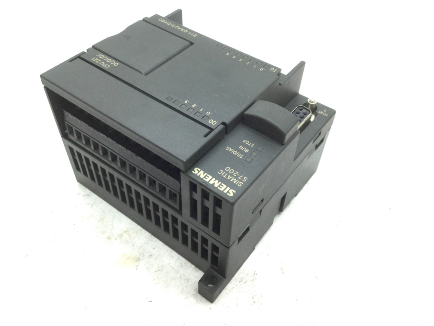 Used Siemens 6ES7 211-0AA23-0XB0 SIMATIC PLC CPU I/O Module 6x Input 4x Output