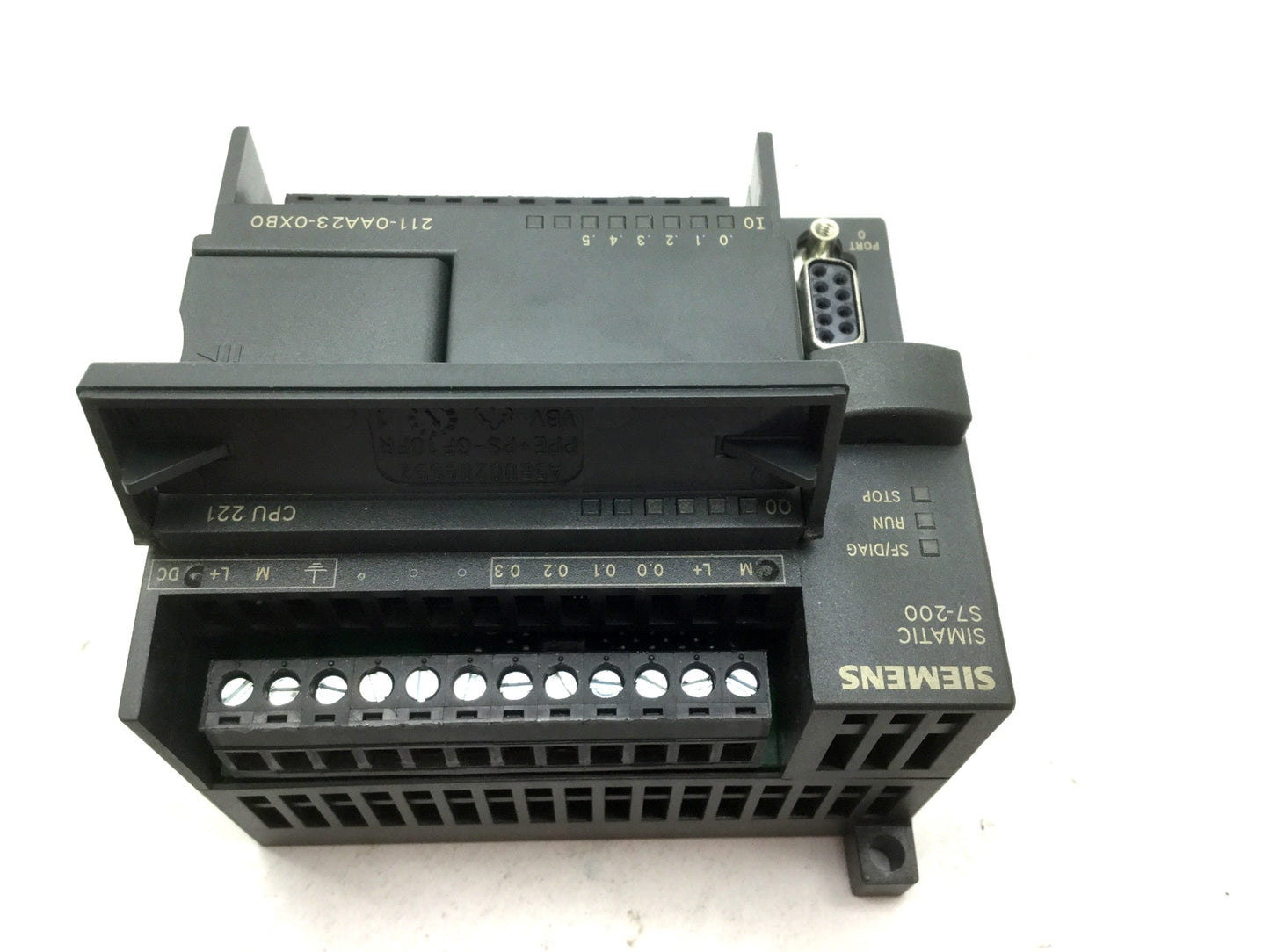 Used Siemens 6ES7 211-0AA23-0XB0 SIMATIC PLC CPU I/O Module 6x Input 4x Output