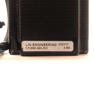 Used Lin Engineering 5718M-065S-RO Hybrid Stepper Motor 1.8ø 4-Wire 24VDC 2.8A NEMA23