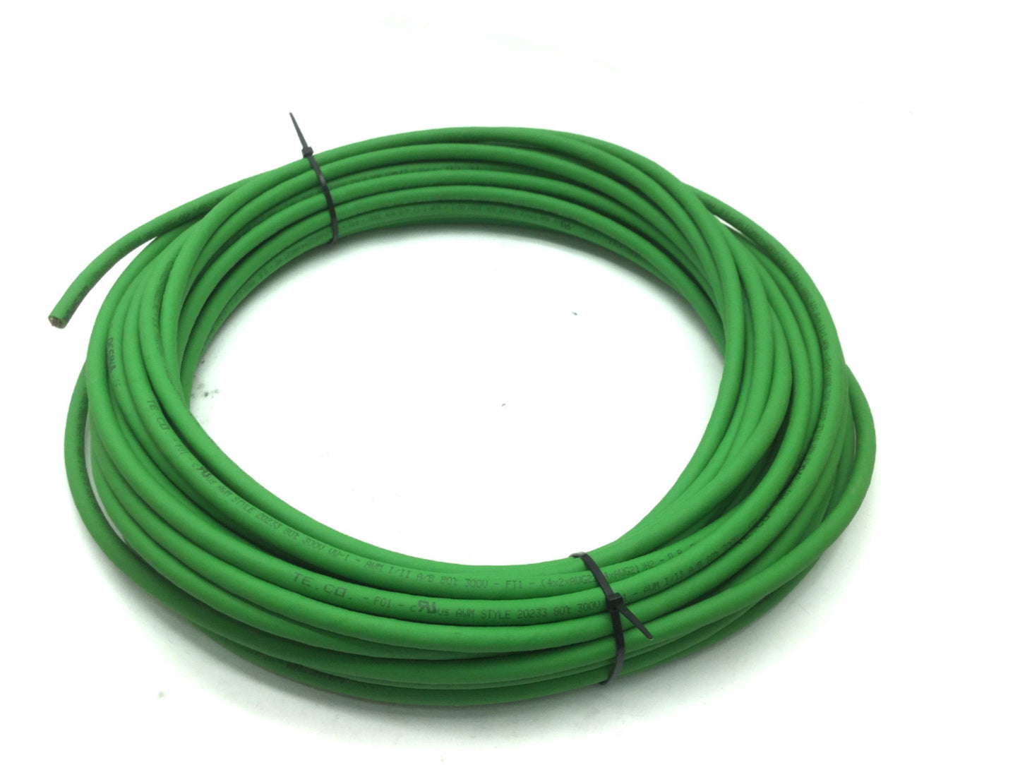 New Other TE.CO 14149H Drag Chain Resolver Cable 4x2x0,34+4x0,5 FT1 Green 25m