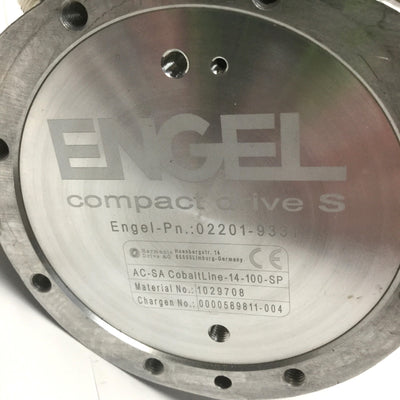 Used Engel AC-SA CobaltLine-14-100-SP Compact Drive w/ Harmonic AG 100:1 Gear Reducer