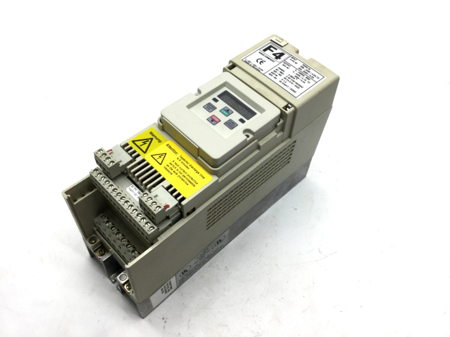 Used Keb F4 Combivert 09.F4.C1D-3420 Ver 1.4 Inverter Drive 0-1600Hz 3Ph 440V