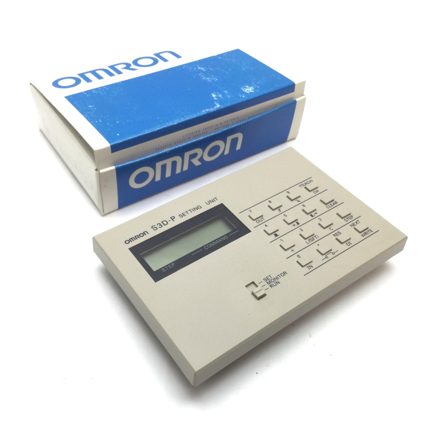 New Omron S3D-P-US Program Sensor Control Setting Unit Programming Module