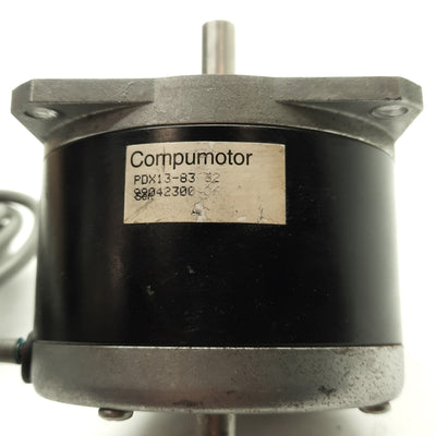 Used Parker PDX13-83-62 Compumotor Stepper Motor 140oz-in 3/8" Shaft NEMA 34 9' Cable