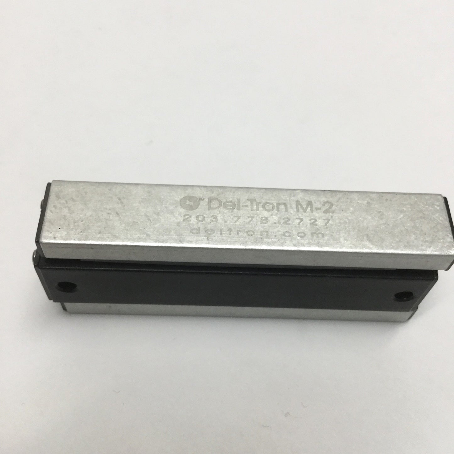 Used Del-Tron M-2 Precision Linear Ball Slide, 1" Travel Stroke, 12lb Load Rating