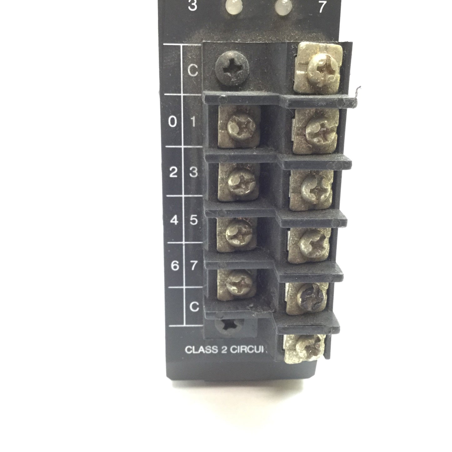 Used GE Fanuc IC610MDL101B Series One PLC Input Module, 8-Point, Voltage: 24VDC