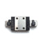 Used Misumi SSEBZ8 Miniature Linear Guide, Rail: 40mm, Slide: 17mm x 23mm