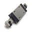 Used Misumi SSELB8 Miniature Long Block Linear Guide, Rail: 55mm, Slide: 17mm x 32mm