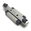 Used Misumi SSELB8 Miniature Long Block Linear Guide, Rail: 55mm, Slide: 17mm x 32mm