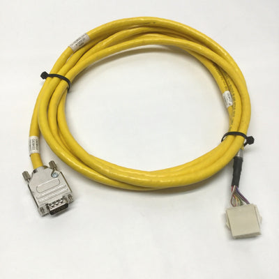 Used Parker 71-029822-10-C Motor Encoder/Resolver Feedback LC Cable ViX/Aries, 10' L