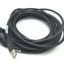 Used L-Com WPUSBAX-5M Panel Mount Type A Female to Male USB 2.0 Cable, 5M, Waterproof