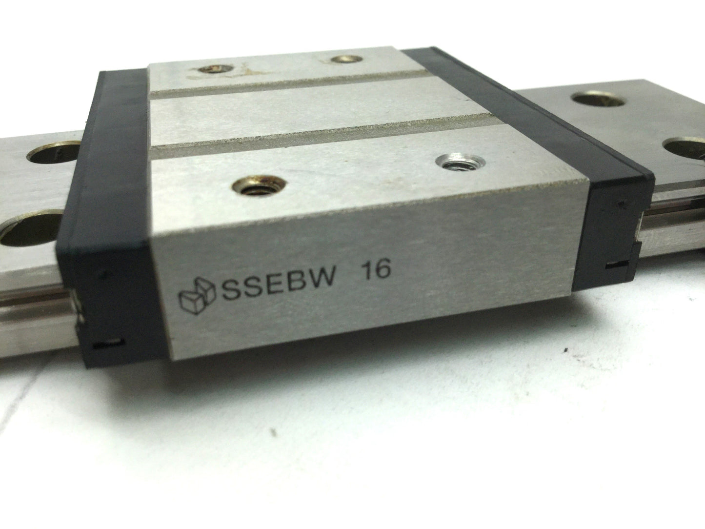 Used MiSUMi SSEBW 16 Ball Bearing Carriage Block Slides, 150mm Linear Guide Rail