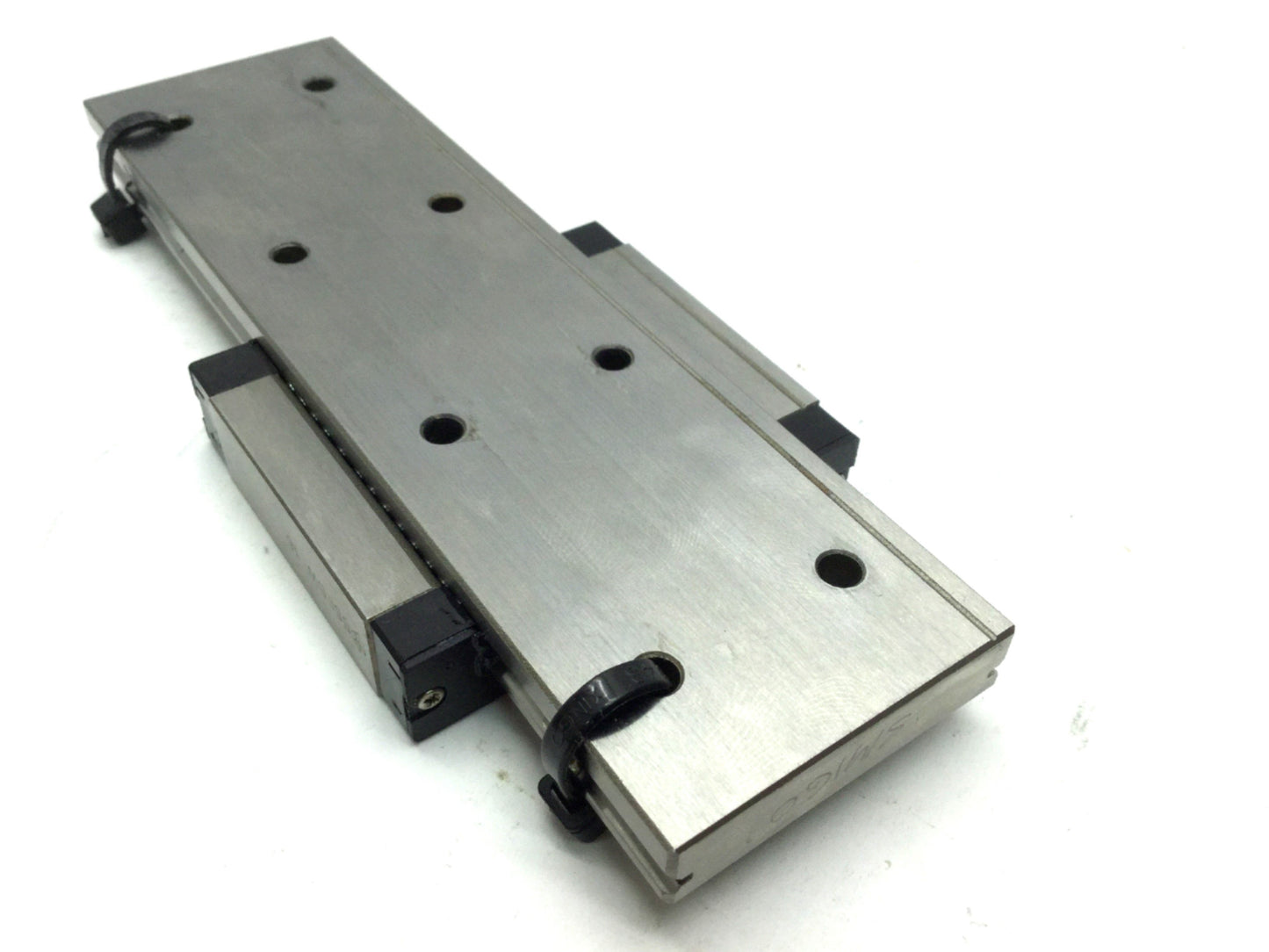 Used MiSUMi SSEBW 16 Ball Bearing Carriage Block Slides, 150mm Linear Guide Rail