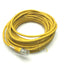 Used Digitus Cat 6A Patch Cord, Yellow, Length: 10M, 26/7 AWG Cat6 Ethernet Cable