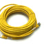 Used Digitus Cat 6A Patch Cord, Yellow, Length: 10M, 26/7 AWG Cat6 Ethernet Cable