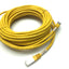 Used Digitus Cat 6A Patch Cord, Yellow, Length: 10M, 26/7 AWG Cat6 Ethernet Cable