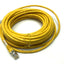 Used Digitus Cat 6A Patch Cord, Yellow, Length: 10M, 26/7 AWG Cat6 Ethernet Cable