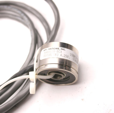 Used API-Harowe HAROSYN-RCX 15BRCX-500-J23 Rotary Encoder, 7000Hz, 4.25V In, 2V Out