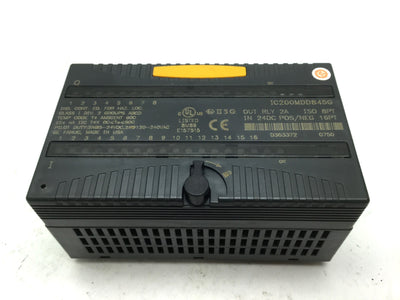 Used GE Fanuc IC200MDD845G Mixed I/O Module Block, Relay Out: 8PT, Inputs: 16pt 24VDC