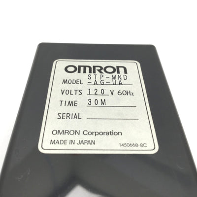 Used Omron STP-MND-AG-UA Motor Driven Timer, Voltage: 120V, Time: 30min, 8-Pin