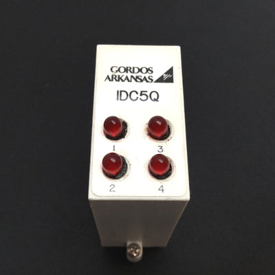 Used Gordos IDC5Q Quad-Pack Digital I/O Relay Module, Input 10-32VDC, Logic 4.5-6VDC