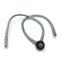 Used Bifurcated Fiber Optic Light Guide Cable, Length: 18", In: 5/8", Out: 1/2"