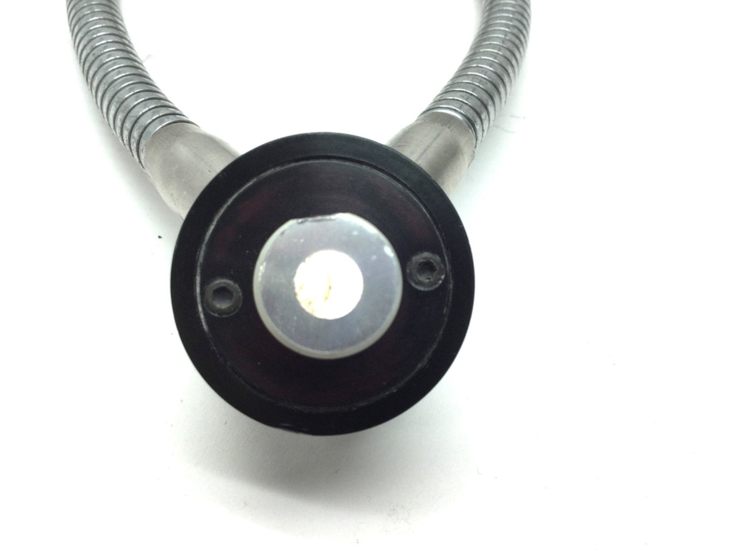 Used Bifurcated Fiber Optic Light Guide Cable, Length: 18", In: 5/8", Out: 1/2"