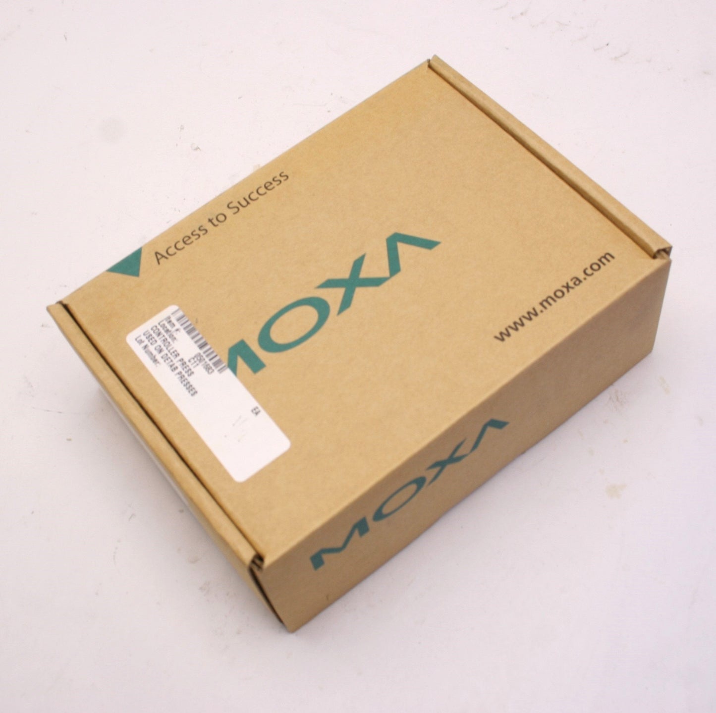 New Moxa NPort 5210 Serial Device Server, 2 Ethernet Ports, Rev 2, 12-48VDC